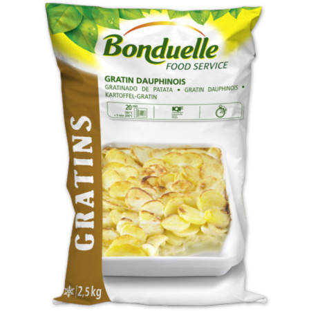 Frozen Potato Gratin   法式焗薯片  Bonduelle