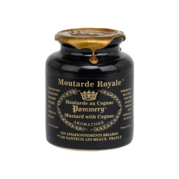 Pommery Cognac Mustard   法式芥末黑瓷裝  Briards