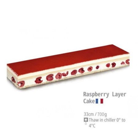 Frozen Raspberries Layer Cake   紅桑子千層蛋糕  Delifrance