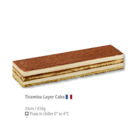 Frozen Tiramisu Layer Cake   爹利法斯  意式千層芝士蛋糕  (提拉米蘇)  Delifrance