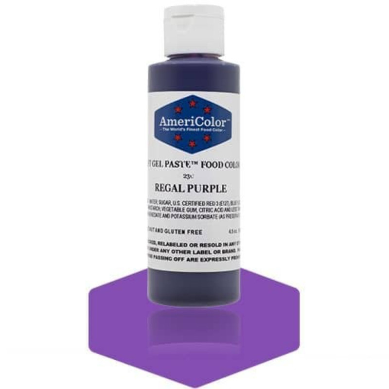 Soft Gel Paste  Regal Purple 4.5 Oz/Ea  食用顏料  紫色  Dekor Haus