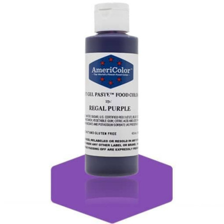 Soft Gel Paste  Regal Purple 4.5 Oz/Ea  食用顏料  紫色  Dekor Haus