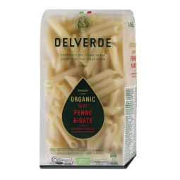 Organic Penne Rigate No.32   有機坑紋長尖通粉  Delverde