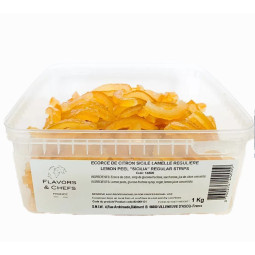 Candied Lemon Peels   蜜餞檸檬皮條  Flavors & Chefs