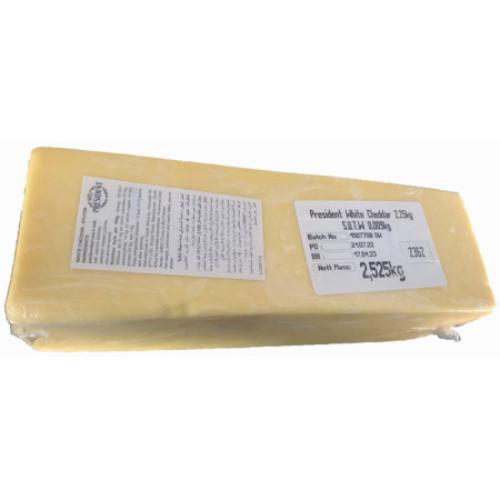 Chilled Cheese  Mild White Cheddar 熟成白車打芝士  President