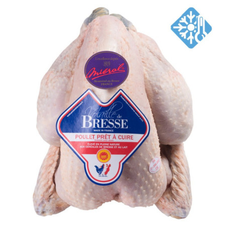 Frozen Bresse Chicken AOP, O/R 急凍法國布雷斯雞(去內臟)