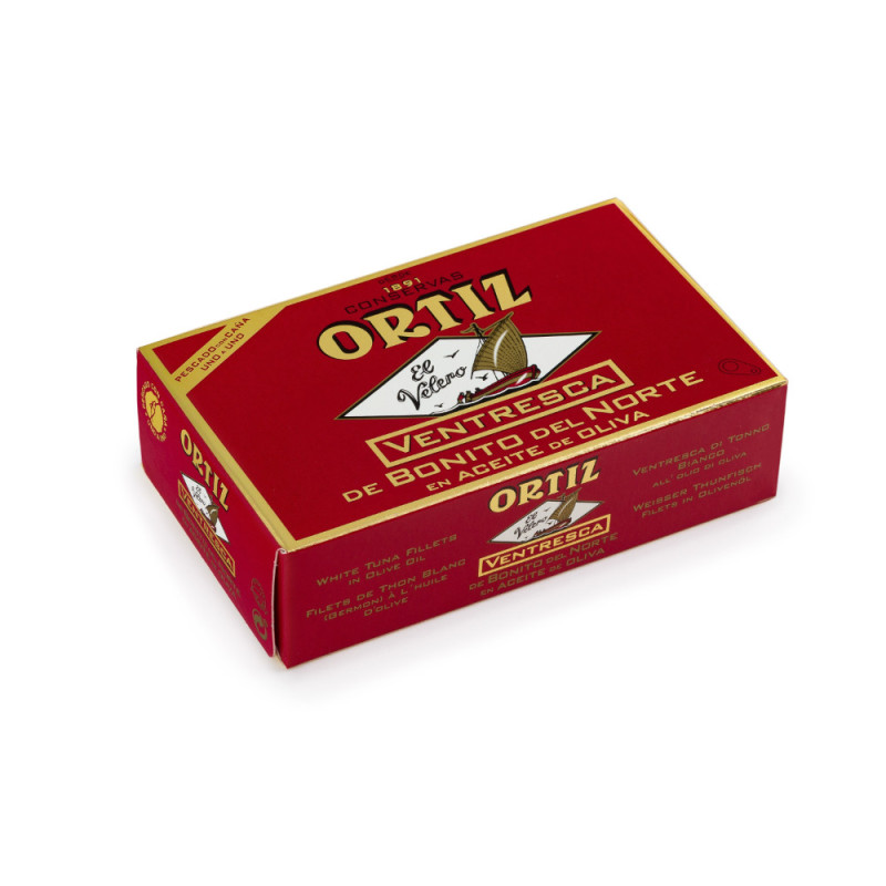 White Tuna Belly In Extra Virgin Olive Oil/ Ventresca   西班牙橄欖油浸白吞拿魚腩   Ortiz