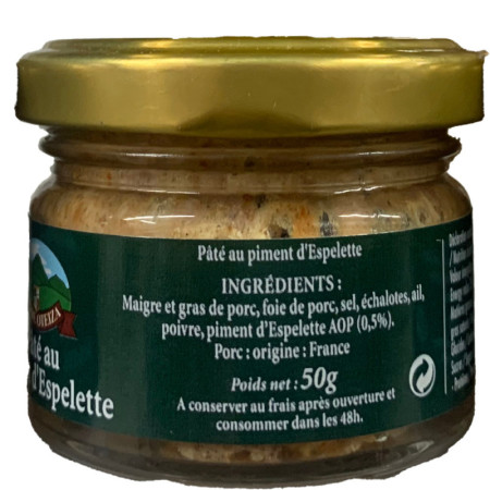 Pate Basque Pork With Espelette Pepper 巴斯克胡椒豬肉醬  Pierre Oteiza