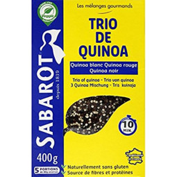 Trio Quinoa   法國三色藜麥 (紅白黑)  Sabarot