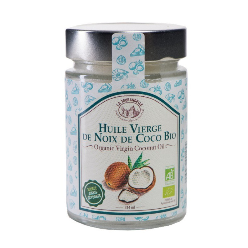 Organic Coconut Oil    有機初榨冷壓椰子油  La Tourangelle
