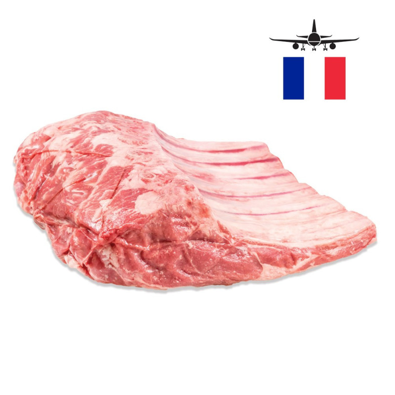 Rack 1st Ribs (8 Ribs)  法國紅牌乳飼小牛架/脊排(8支骨)