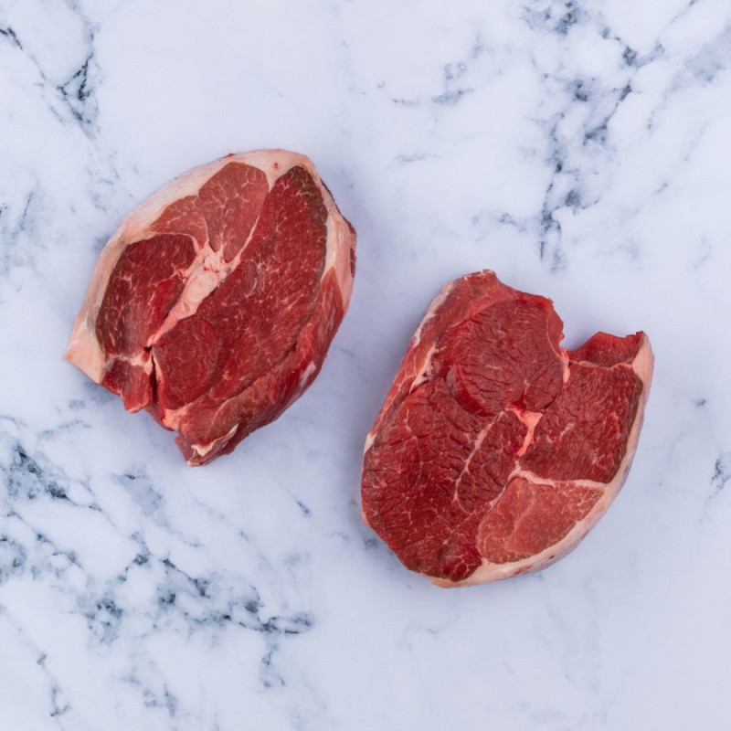 Chilled Gbr Organic Lamb Loin Chop   英國有機威爾斯帶骨帶臀羊腰肉  Rhug Estate