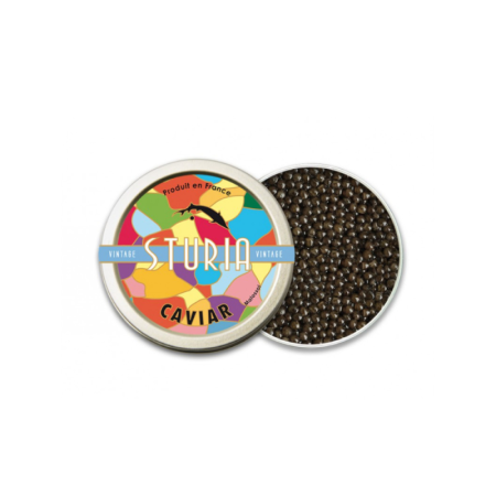 Chilled Caviar Vintage Jasmin Vintage Jasmin 上等養殖魚子醬  Sturia