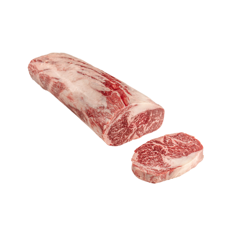 Chilled Bms 9+ Aus Wagyu Beef Cube Roll, 澳洲昆士蘭頂級和牛眼肉心  Stockyard