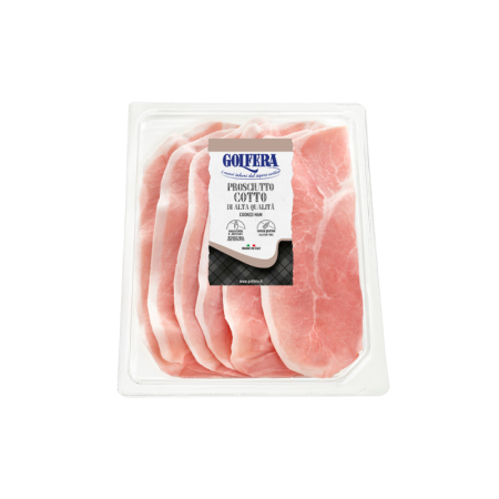 Chilled Pre-Sliced Cooked Ham 意大利熟火腿片 Golfera