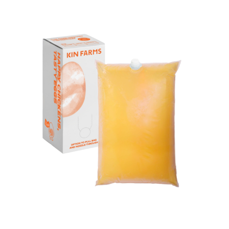 Chilled Pasteurised Liquid Cage Free Whole Egg 巴士德消毒非籠養全蛋液 Kin Farms