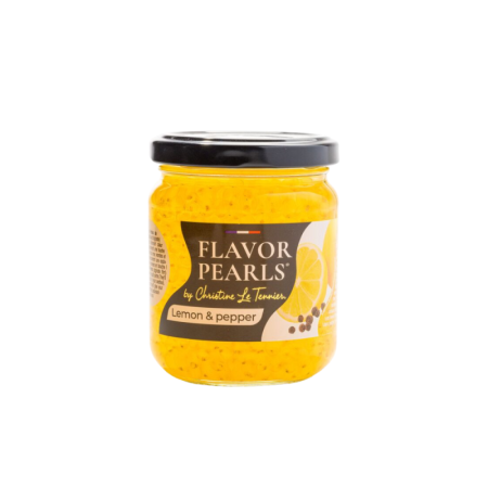 Flavor Pearls Lemon & Pepper 檸檬胡椒風味珍珠 Christine Le Tennier