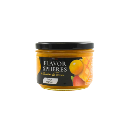 Flavor Spheres Sour Mango 酸梅芒果青味珍珠 Christine Le Tennier