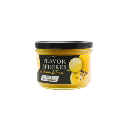 copy of Flavor Spheres Yuzu & Timut Pepper 柚子花椒莓味珍珠 Christine Le Tennier