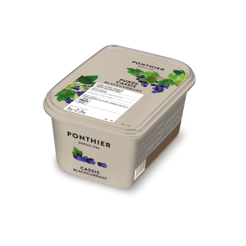 Frozen Blackcurrant Puree 10% Sugar   ????????  Ponthier