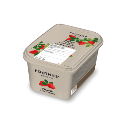 Frozen Strawberry Puree 10% Sugar   急凍士多啤梨果茸  Ponthier