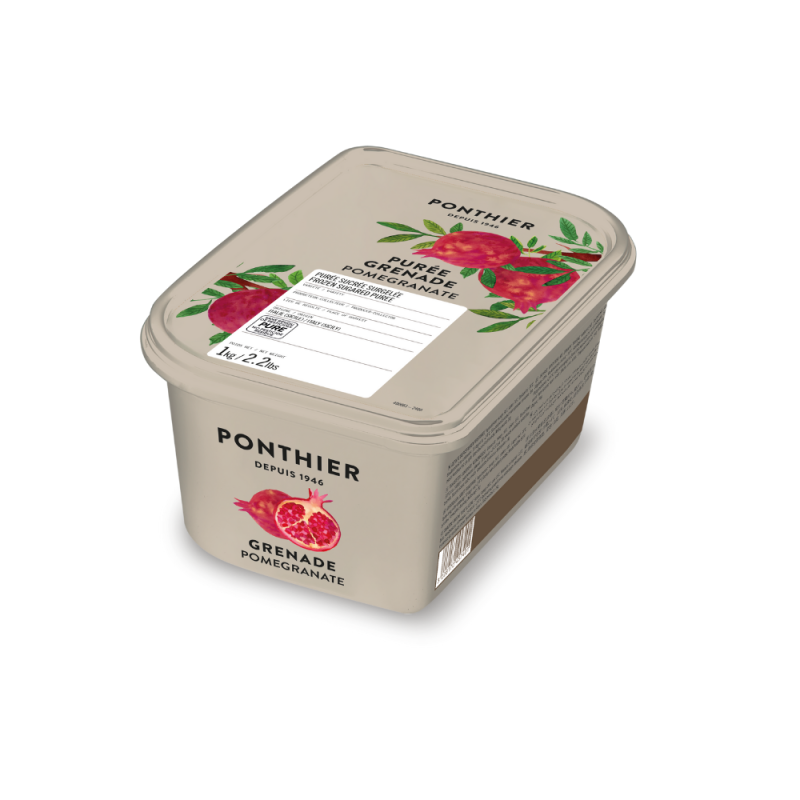 Frozen Pomegranate Puree 10% Sugar   ??????  Ponthier