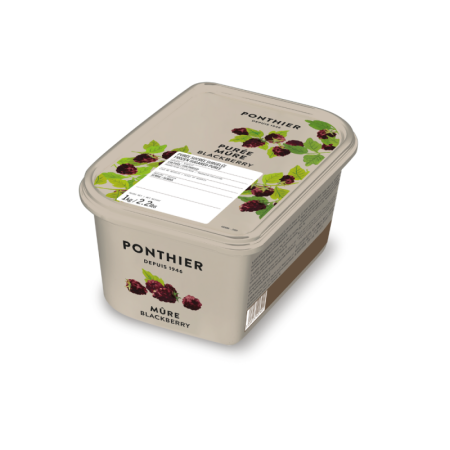 Frozen Blackberry Puree 10% Sugar   急凍黑草莓果茸  Ponthier