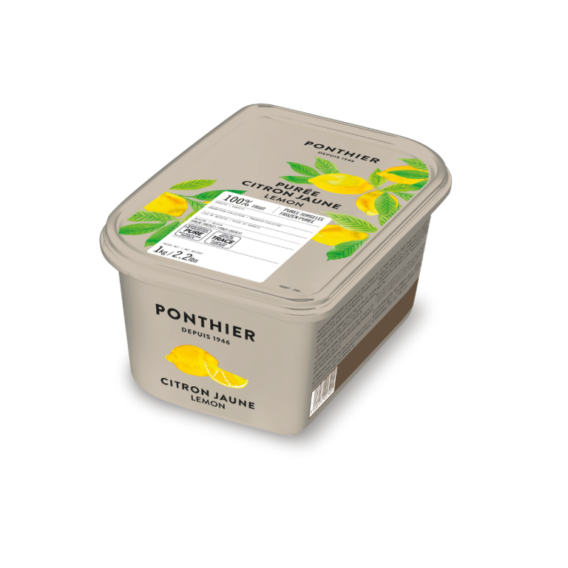 Frozen Lemon Puree 100%   ??????  Ponthier