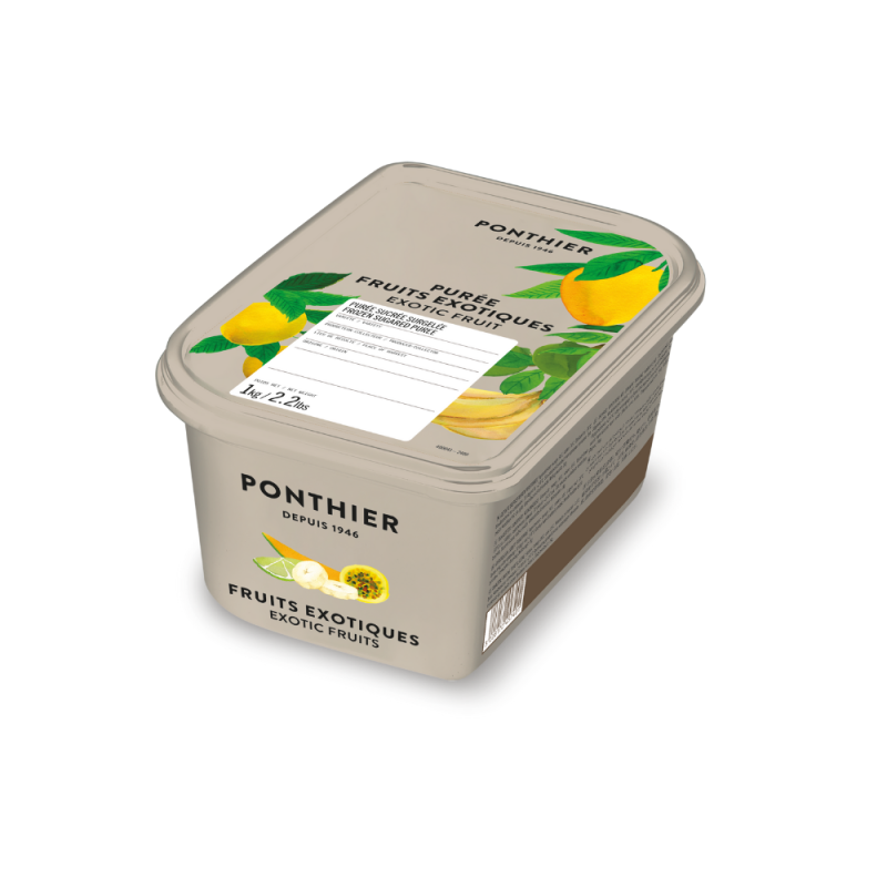 Frozen Exotic Fruits Puree 10% Sugar   ??????  Ponthier