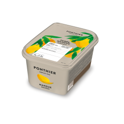 Frozen Alphonso Mango Puree 100%   ?????????  Ponthier