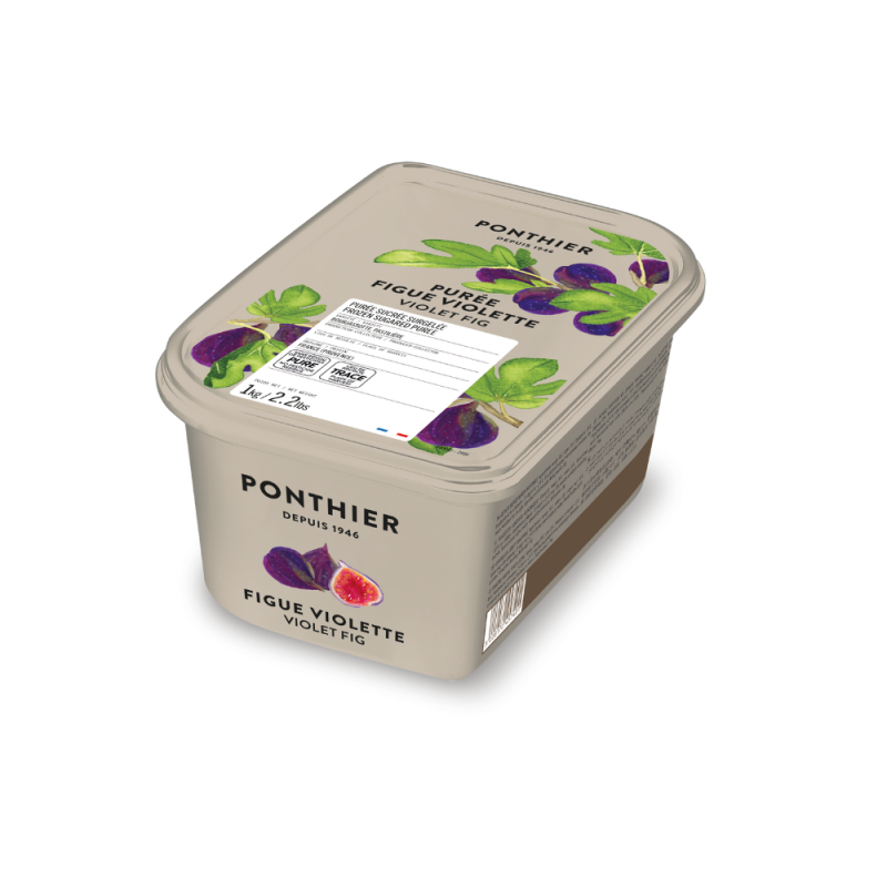 Frozen Violet Fig Puree 10% Sugar   ????????  Ponthier