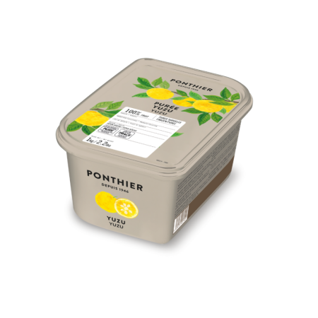 Frozen Yuzu Puree 100%   急凍柚子果茸(日本高知県産)  Ponthier