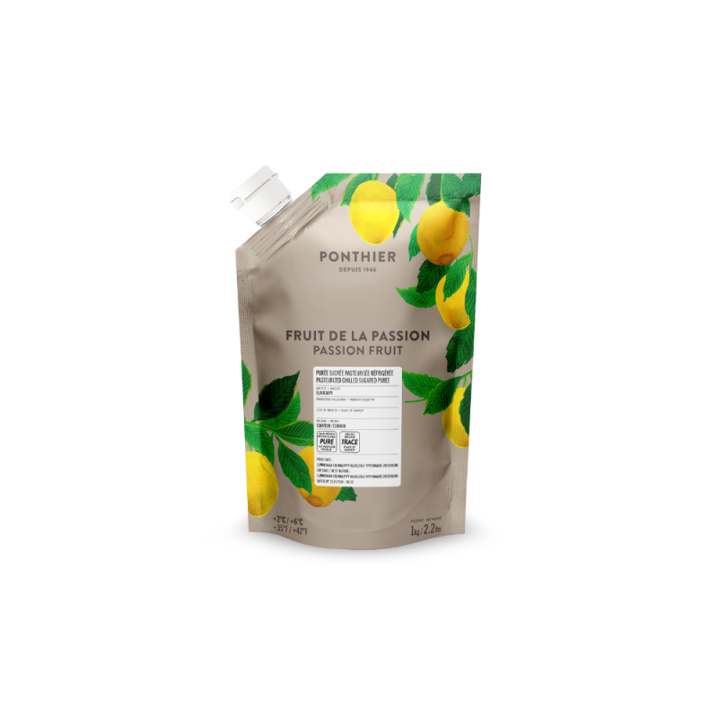 Chilled Passion Fruit Puree   ???????  Ponthier