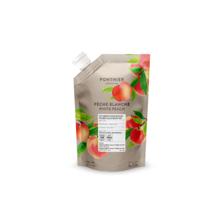 Chilled White Peach Puree   冷藏法國白桃果茸  Ponthier