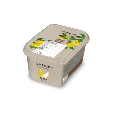 Frozen William Pear Puree 10% Sugar   急凍法國梨子果茸  Ponthier