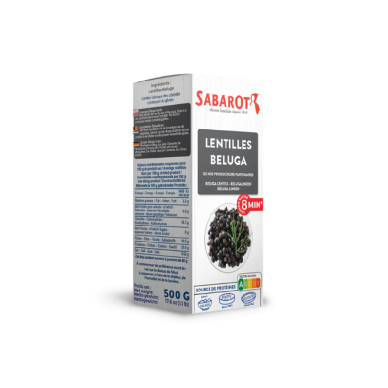 Beluga Lentils 法國黑扁豆 Sabarot
