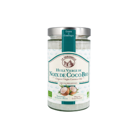 Organic Coconut Oil    有機初榨冷壓椰子油  La Tourangelle