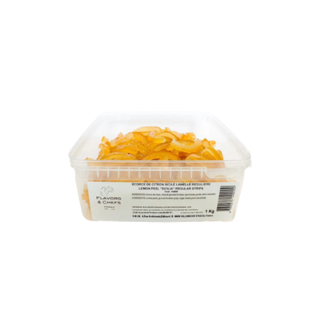 Candied Lemon Peels   蜜餞檸檬皮條  Flavors & Chefs