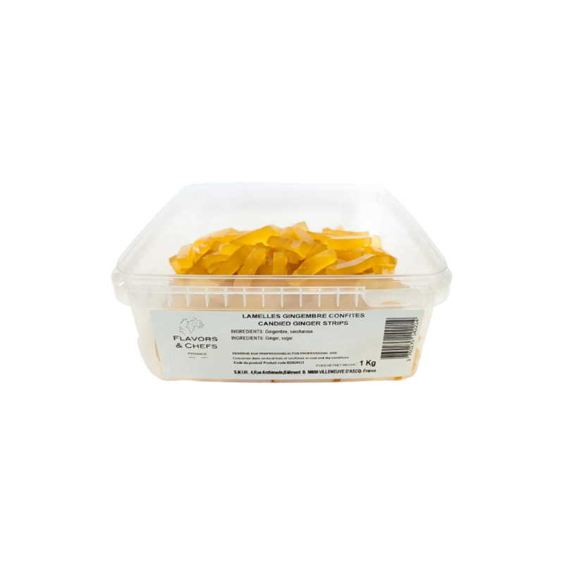 Candied Ginger   蜜餞薑條  Flavors & Chefs