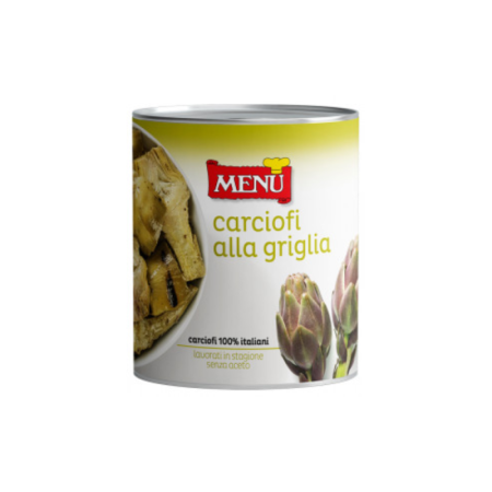 Grilled Artichokes With Steam In Extra Virgin Olive Oil   烤雅枝竹初榨橄欖油  Menu