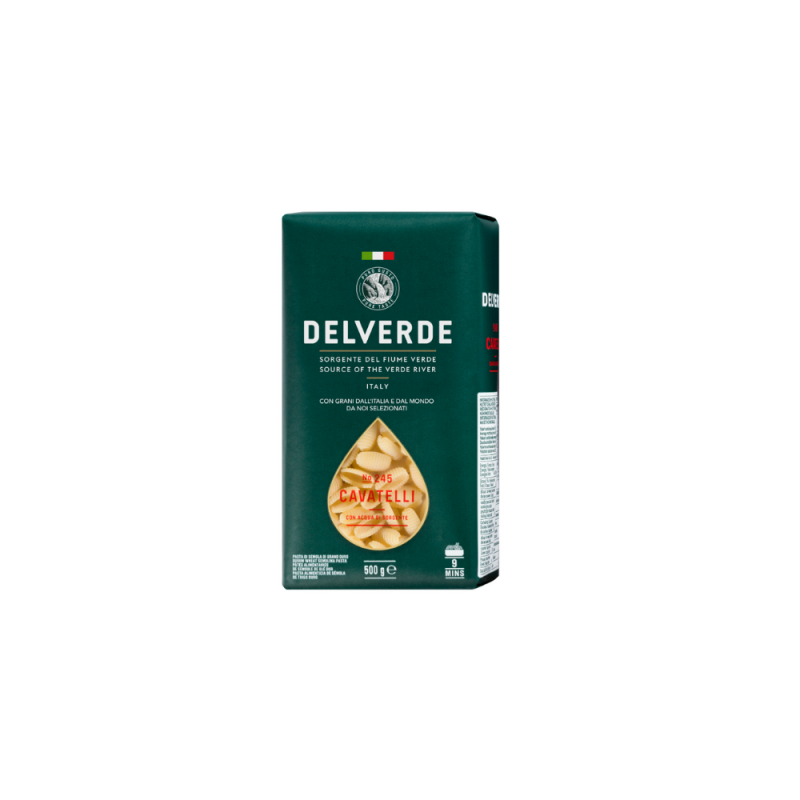 Cavatelli No.245   直坑紋小貝殼粉  Delverde
