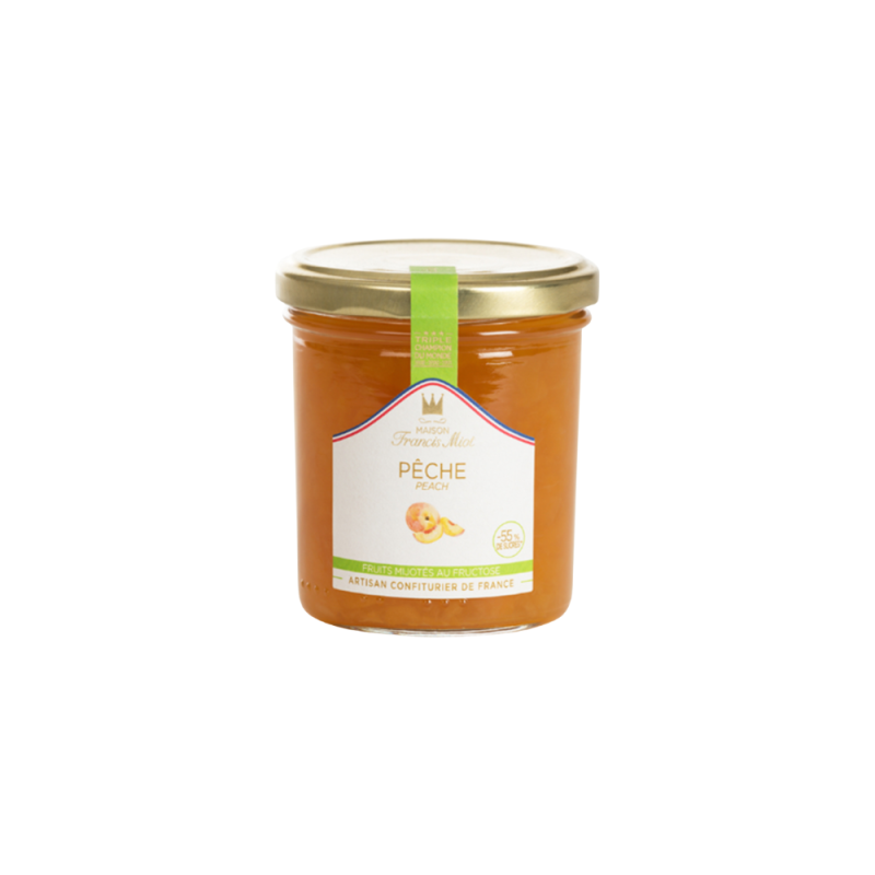 Peach (No Sugar Added)   桃子鮮果醬 (無添加糖)  Maison Francis Miot