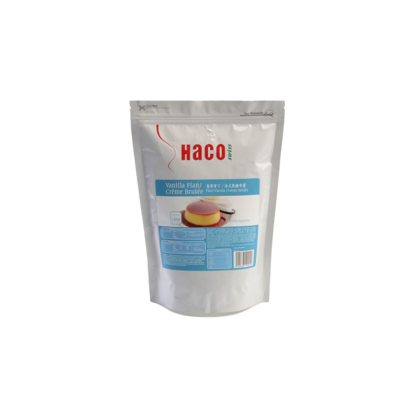 Vanilla Flan/ Creme Brulee Powder 香草布丁粉/ 法式焦糖燉蛋粉 1.  Haco
