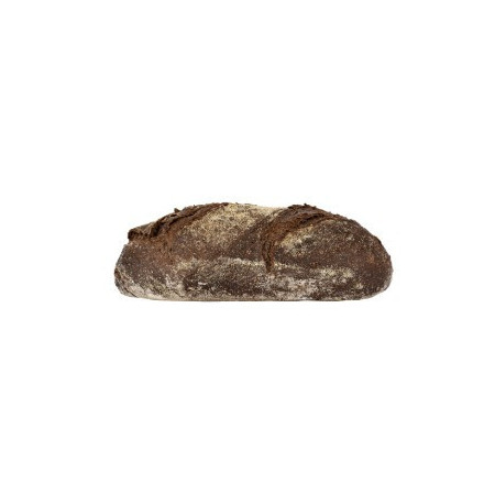 Dark Malt Flaxseed Sourdough Loaf