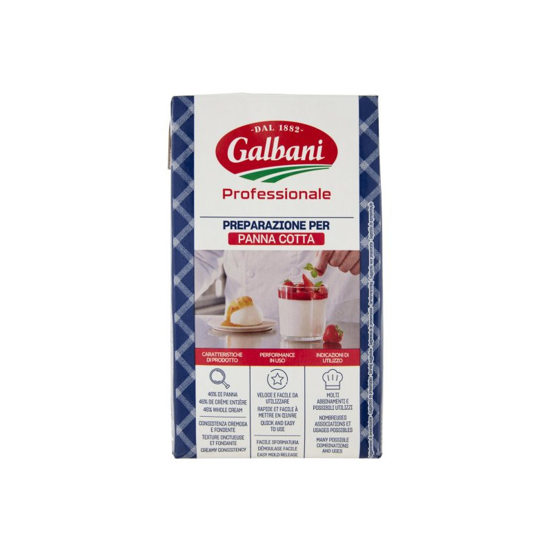 Chilled Galbani Professionale Panna Cotta Galbani