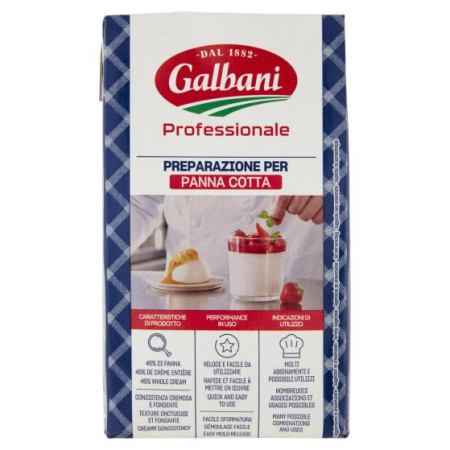 Chilled Galbani Professionale Panna Cotta Galbani